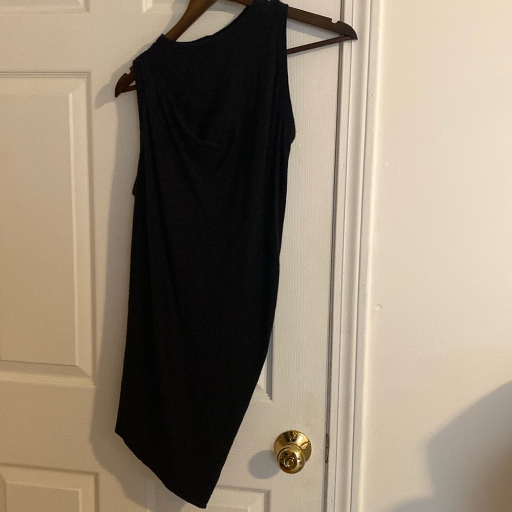 Rick Owens Draped Asymmetrical Tank